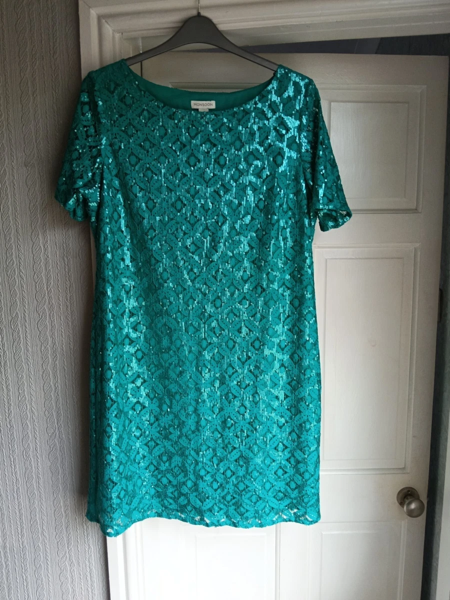 monsoon green sequin dress Buy Monsoon Green Sequin One Shoulder Prom Dress from Next USA