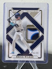 2025 National Treasures Brock Wilken Treasured Threads TT-BW Patch /99