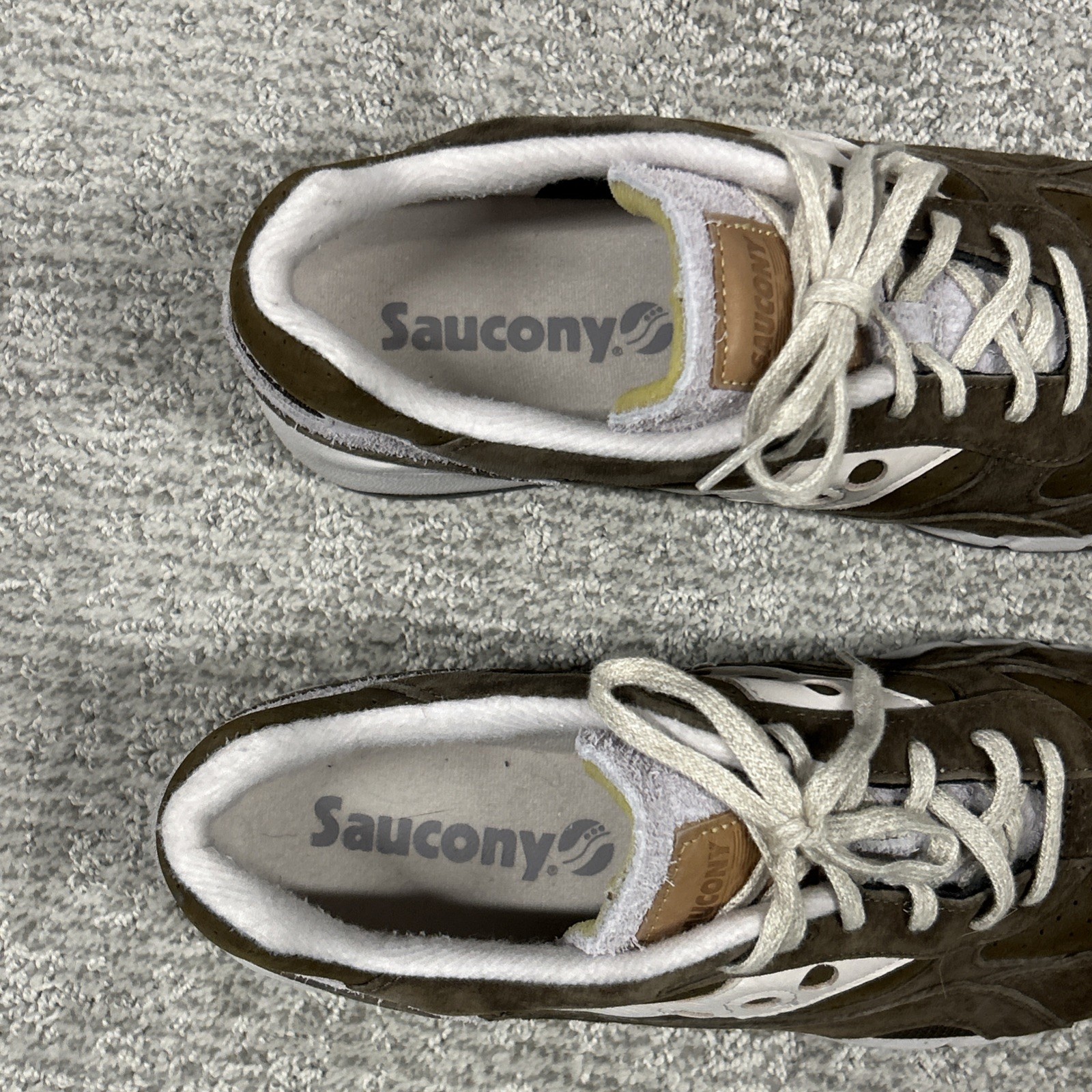 Saucony Originals Shadow Shoes Mens 11 6000 XT600 Brown Suede Sneakers S70859-1 thumbnail 7