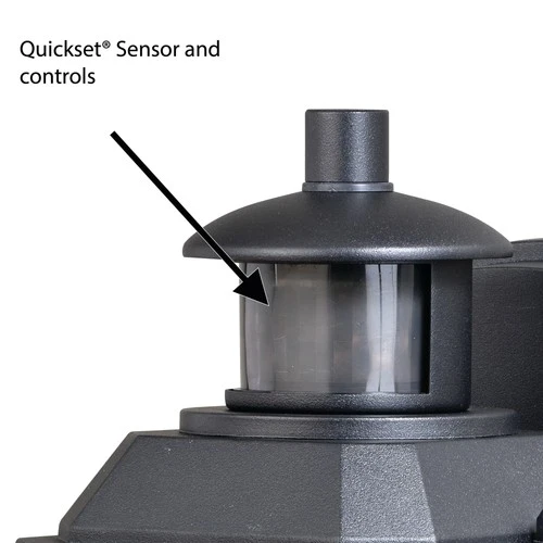 Vaxcel Lighting T0321 Freeport 1 Light 10-1/4"H Integrated LED - Black - Picture 2 of 11