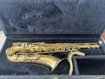 Beautiful Vintage Selmer Mark VII 7 Tenor Saxophone Sax Engraved SN M 265993