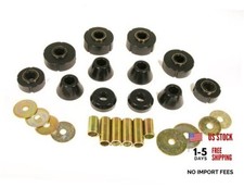 Prothane 7-101-BL 67-72 Chevy C10 Body Mount Kit - Black