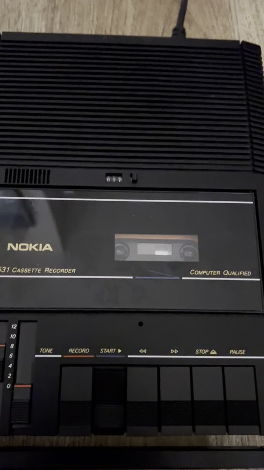 Vintage ITT / Nokia SL 531 Cassette Recorder Computer Qualified Working ...