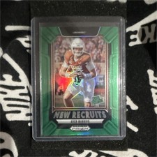 2025 Panini Prizm Draft Picks Arch Manning #22 New Recruits Green Prizm Texas