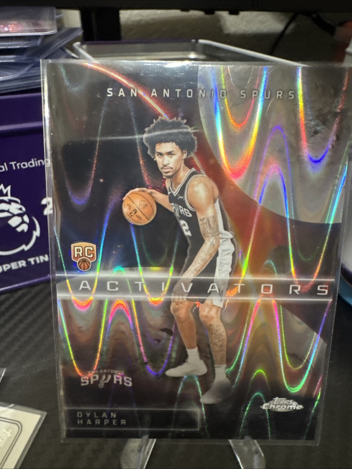 2025-26 Topps Chrome - Activators Dylan Harper #AC-12 RayWave Refractor (RC)