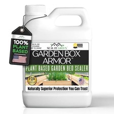 Garden Box Sealer  FDA Food Contact Safe Plant-Based Wood Sealant for Quart