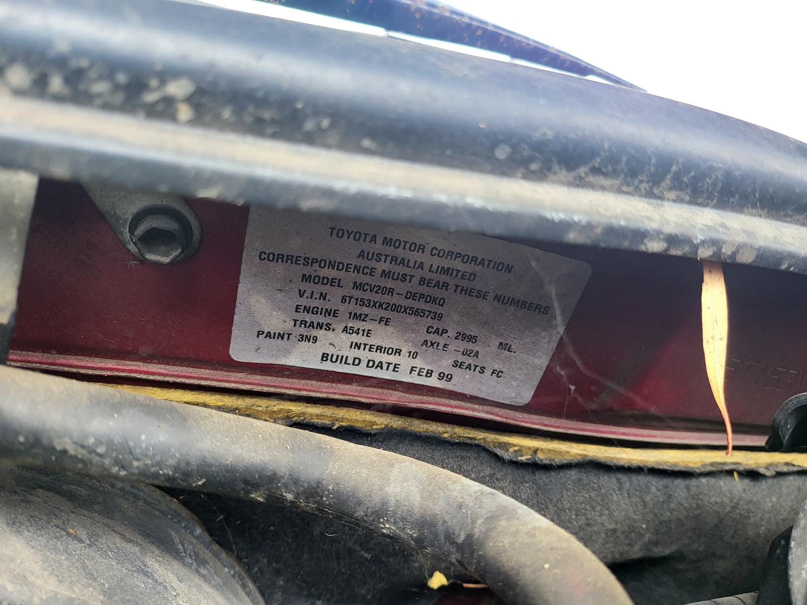 Toyota Camry Power Window MASTER Switch MCV20 08/1997-08/2002 - thumbnail 7