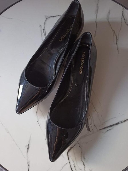 Women Sergio Rossi Heels Black 37 #NVFB
