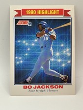 1991 Score #420 Bo Jackson Kansas City Royals