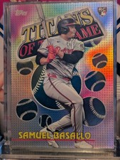 2026 Topps Series 1 #TOG-10 Samuel Basallo RC Titans of the Game