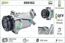 Klimaanlagen – Kompressor R 134a PAG 46 699362 VALEO für OPEL ASTRA H