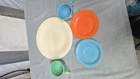 vintage Homer Laughlin Fiestaware ceramic dishes