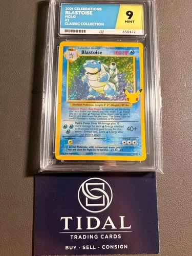 ACE 9 Blastoise - 2/102 - Celebrations - 2021 - Holo