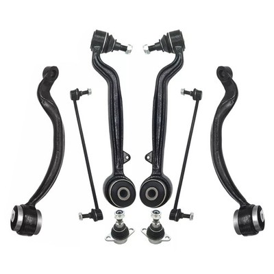 8pcs Front Upper Lower Control Arm Ball Joint Sway Bar for Range Rover 2003-2012
