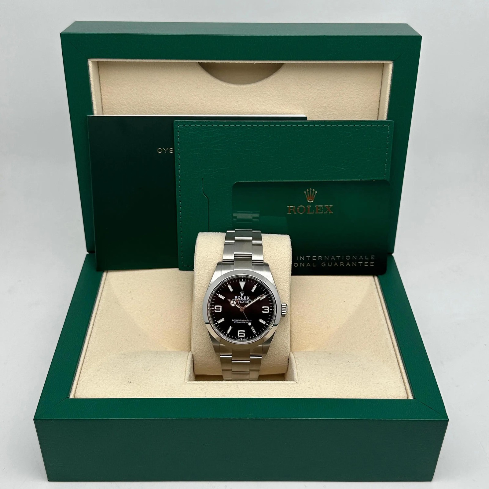 Rolex Explorer 40mm 224270 Steel Black Dial Automatic Mens Watch 2025 BP