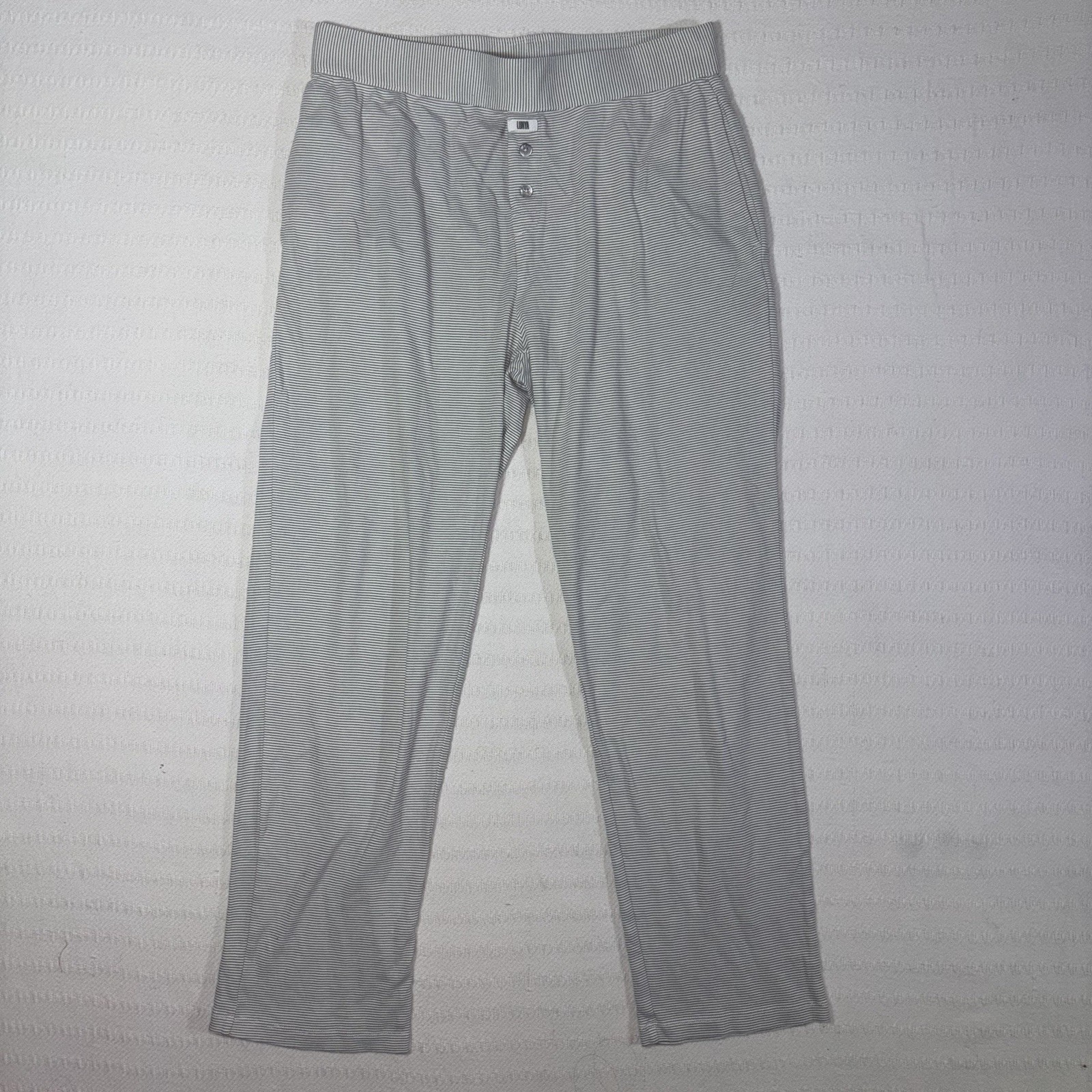 Pantalones de pijama Lunya Good in Bed de lino orgánico de algodón pierna ancha S Lounge Comfort