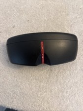 Prada Sport Glasses Sunglasses Hard Case Shell Black Plastic Lightweight