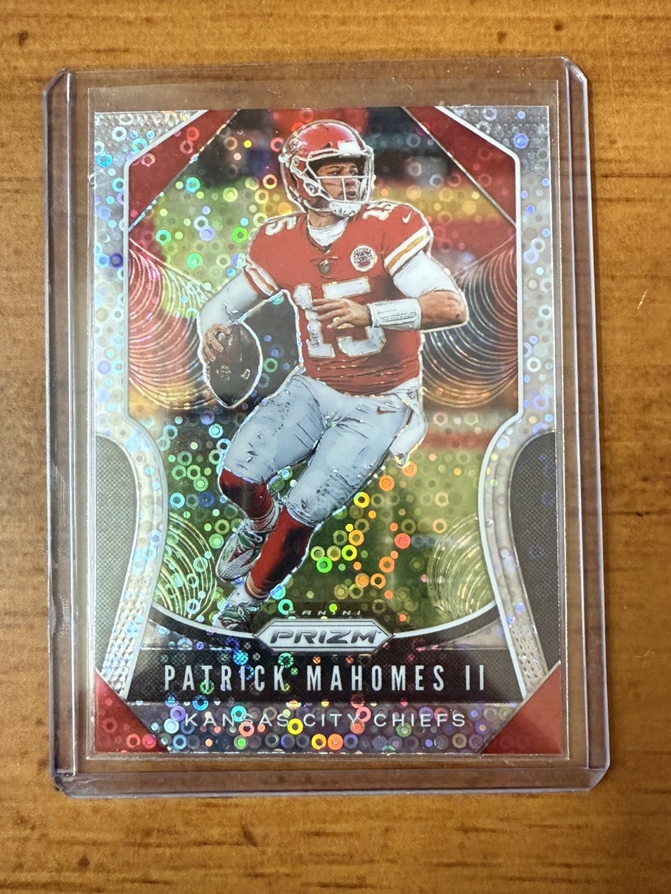 2019 Panini Prizm Disco Prizm #210 Patrick Mahomes II Kansas City Chiefs