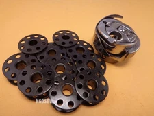 SINGLE NEEDLE ROTARY TACKING HOOK+BOBBIN CASE+BOBBINS for JUKI BROTHER CONSEW