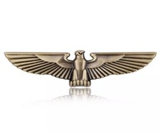3D XXL - Adler-Aufkleber „Reichsadler“ Auto, Motorrad, massiv Metall, Gold