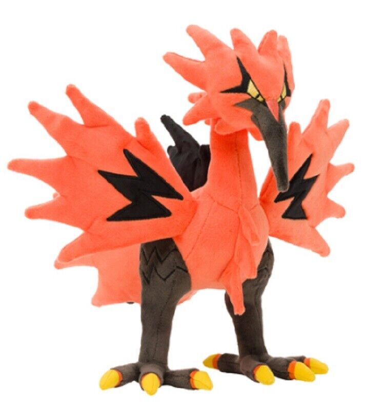 Pokémon Center: Galarian Zapdos Poké pelúcia, 28,9 cm