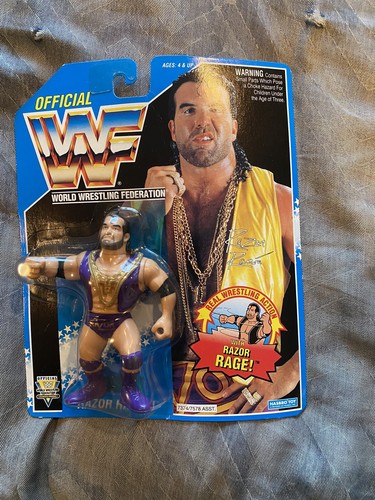 WWF Hasbro Razor Ramon Purple Trunks 1994 Series 1...