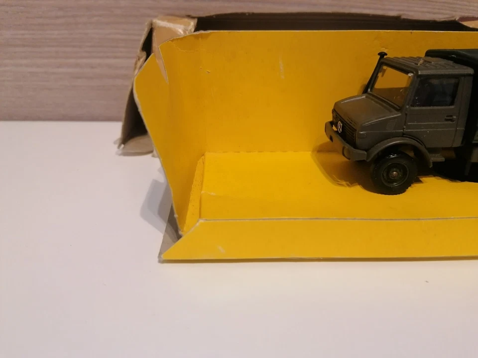 SOLIDO 6038 MERCEDES UNIMOG COLLECTION MILITAIRE I 1:50 MADE IN FRANCE - Immagine 4 di 4