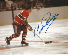 Montreal Canadiens Yvan Cournoyer Signed Autographed 8x10 Photo COA