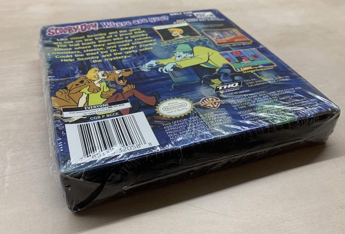 Gameboy Color Scooby Doo Classic Creep Capers Original Para Game