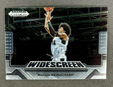 2022-23 Prizm Draft Picks Basketball MarJon Beauchamp Widescreen #WS-MB - Rookie