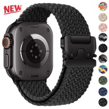 Nylon Loop Band For Apple Watch Series 11 10 9 8 42/46mm Ultra3 49mm Watch Strap