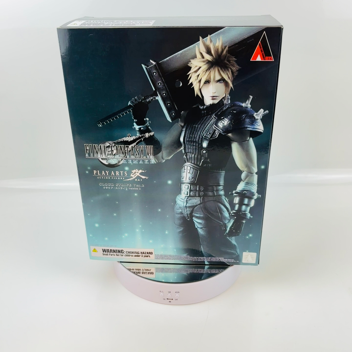Play Arts Kai Cloud Strife Figure Version 2 Final Fantasy