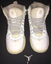 Nike Air Jordan Jumpman Pro BG GS Platinum White Sz 6Y 907973-100 Release 2017