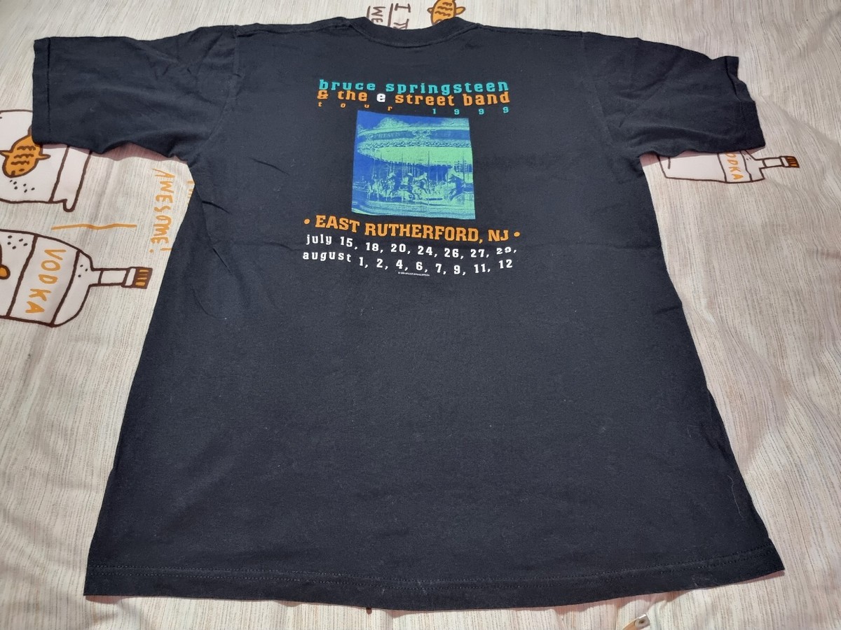 vintage 90s Bruce Springsteen 1999 Tour Concert T-Shirt size L | eBay