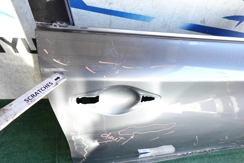 w/dents 2013 2016 2020 INFINITI JX35 QX60 FRONT RIGHT PASSENGER DOOR OEM AX17833 - Image 3 of 4