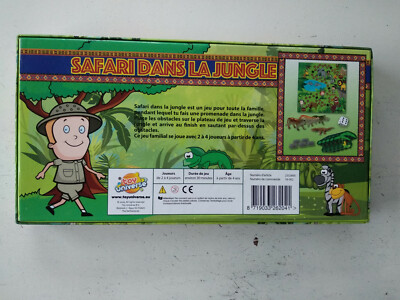 Jeu De Société Safari Dans La Jungle TOY UNIVERSE - Pour Ados/adultes - Occasion (manque Un Support)