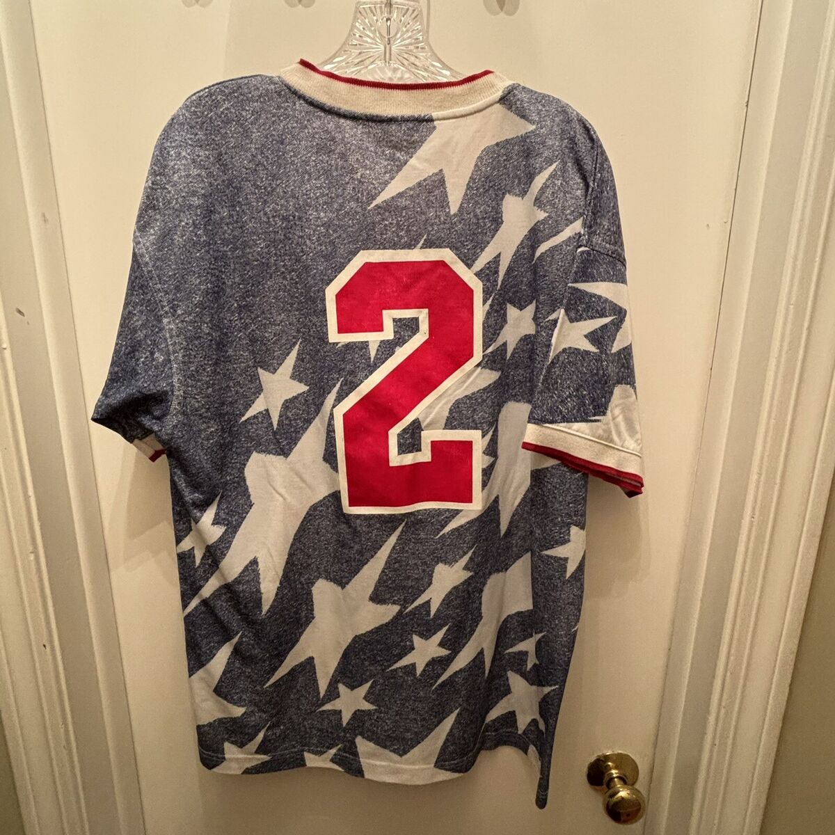 Vintage Adidas 1994 World Cup USMNT USA Denim Blue Men's XL Vintage Adidas 1994 World Cup USMNT USA Denim Blue Men's XL
