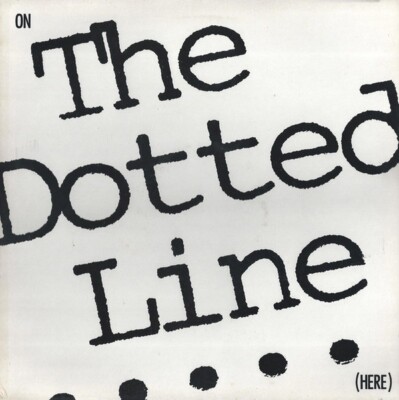 LP The Crows, The Wonder Stuff a.o. On The Dotted Line (Here) NEAR MINT EMI