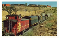 ca 1969? Unposted Postcard- Santa Fe Railway