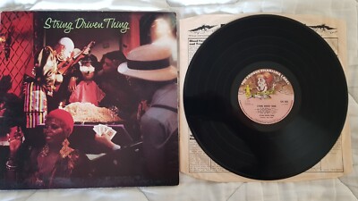 viynl lp. String Driven Thing. Scottish folk rock band. Glasgow. 1970s.