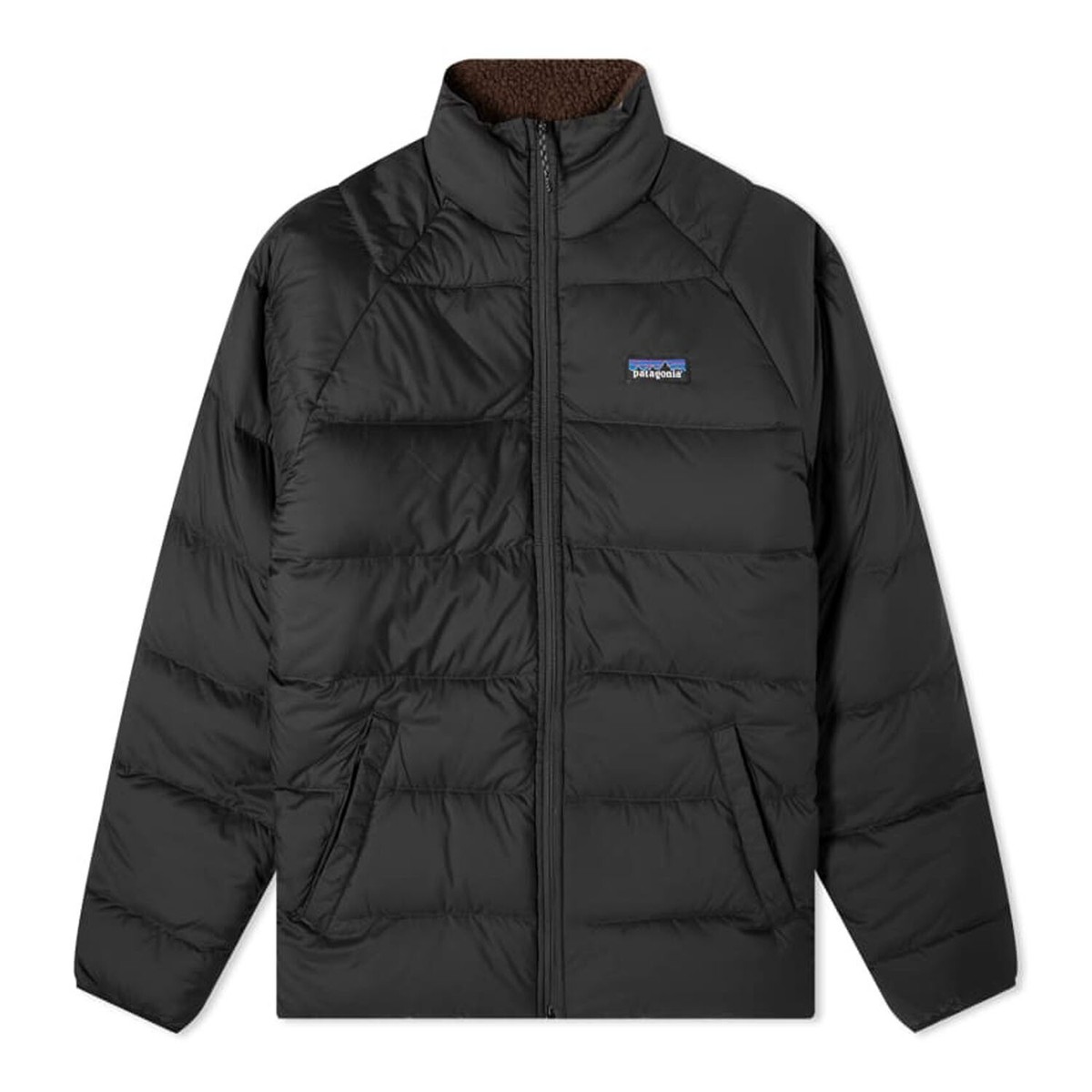 Patagonia Men's - Reversible Silent Down Jacket - Ink Black Patagonia Men's - Reversible Silent Down Jacket - Ink Black