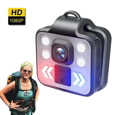 1080P HD Flashlight LED Portable Outdoor Sport Mini Recording Camera Body Camera