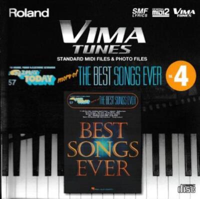 VIMA Tunes: More Of The Best Songs Ever Volume 4 w/ Artwork MUSIC AUDIO CD MIDI