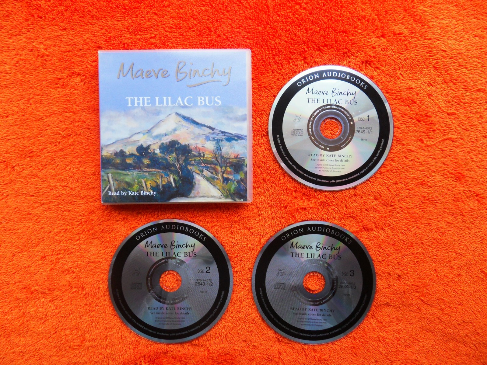 THE LILAC BUS - MAEVE BINCHY - audio book cd