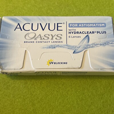 acuvue oasis hydraclear plus 6 linsen neu -2.50