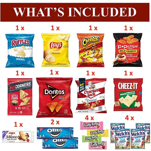 Ultimate Variety Sampler Care Package, Gift Package, Snacks, Chips, Cookies,Bars - Picture 4 of 6