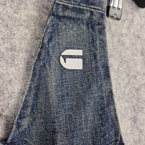 G-Star Raw Denim Apron Pocket Hanging Neck Cooking Kitchen Baking Bar Cafe Chefs - Picture 2 of 13