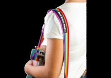 Moxi Skate Leash - Rainbow