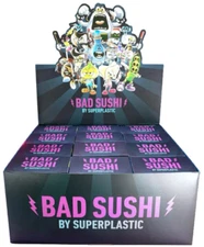 Superplastic Bad Sushi -Sealed Case of 12x Blind Boxes Vinyl Figure