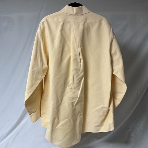 Brooks Brothers camicia uomo gialla makers bottoni manica lunga 16 1/2 - 2 - Foto 3 di 7